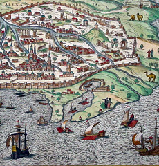 Antique Alexandria map